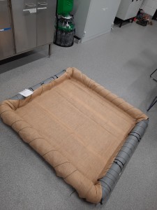 Kelluvan kosteikon prototyyppi. Kuva: Helinä Lind/ Turku AMK